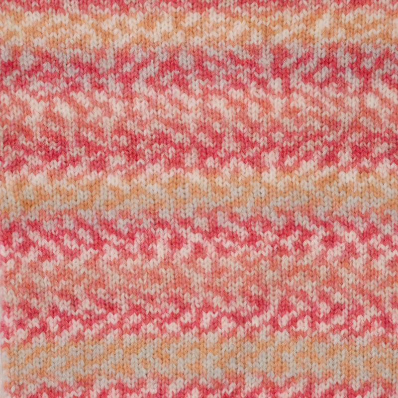 Lana Magic Jacquard &quot;Panna-Corallo-Rosa-Salmone&quot; 924