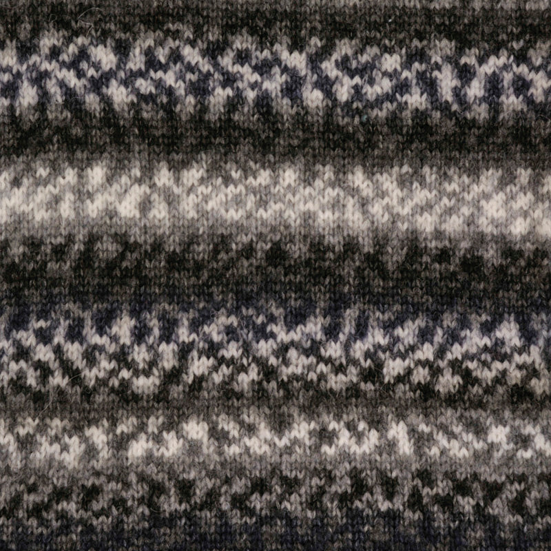 Lana Magic Jacquard &quot;Grigio-Nero&quot; 933