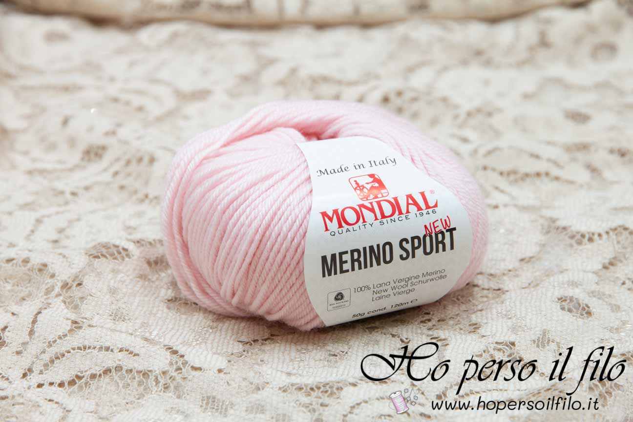 Lana Merino Sport &quot;Rosa&quot; 595